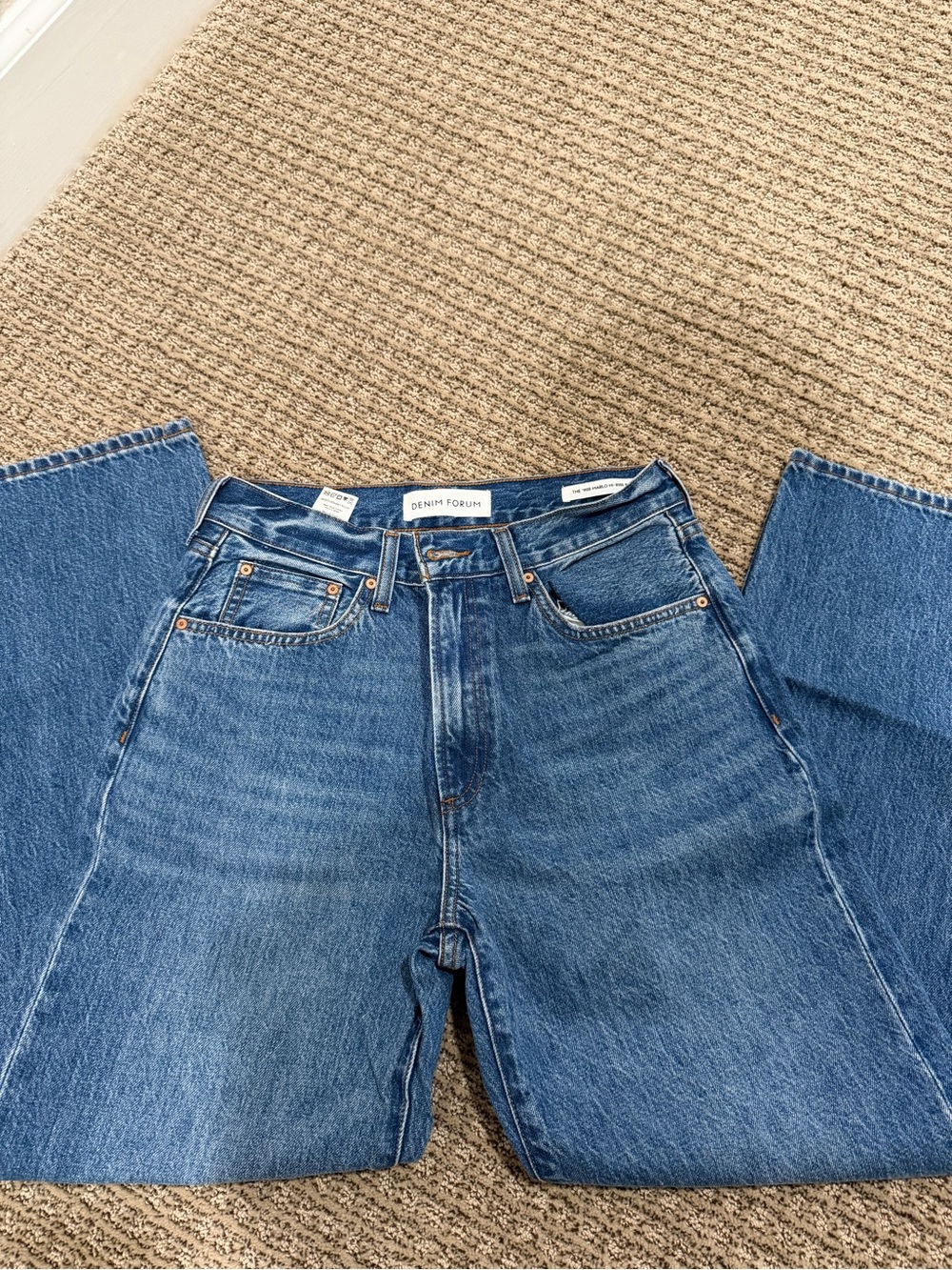 Denim Forum The 90’s Marlo High rise baggy